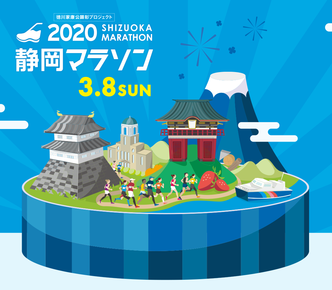Welcome to the Shizuoka Marathon 2020.03.08 Sun
